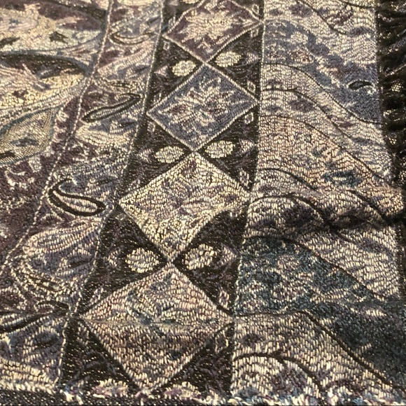 Blue/gray Pashmina - Picture 3 of 4